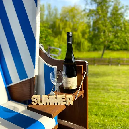 בית נופש Haus Sansibar Auf Mit Sauna& Kamin, Ruhigem Garten-700m Vom Strand! אינזל פואל