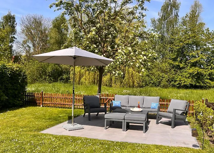 Haus Sansibar Auf Mit Sauna& Kamin, Ruhigem Garten-700m Vom Strand! بيت للعطل *