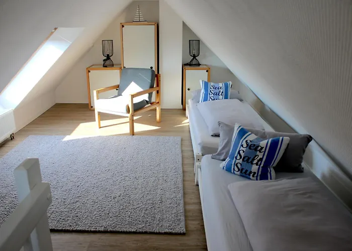بيت للعطل Haus Sansibar Auf Mit Sauna& Kamin, Ruhigem Garten-700m Vom Strand!